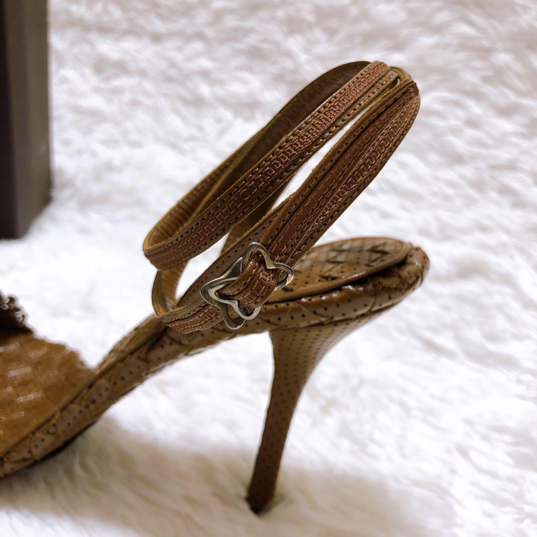 BOTTEGA VENETA ボッテガヴェネタ サンダル ストラップ ヒール