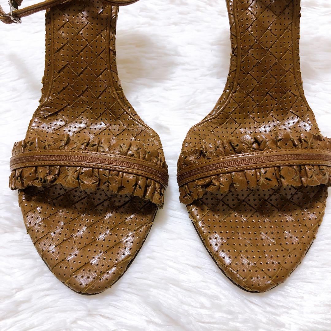 BOTTEGA VENETA ボッテガヴェネタ サンダル ストラップ ヒール