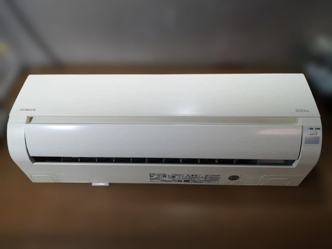 神奈川県内は無料工事、配送付き、室外機セット)日立6畳 2019年式 保証あり