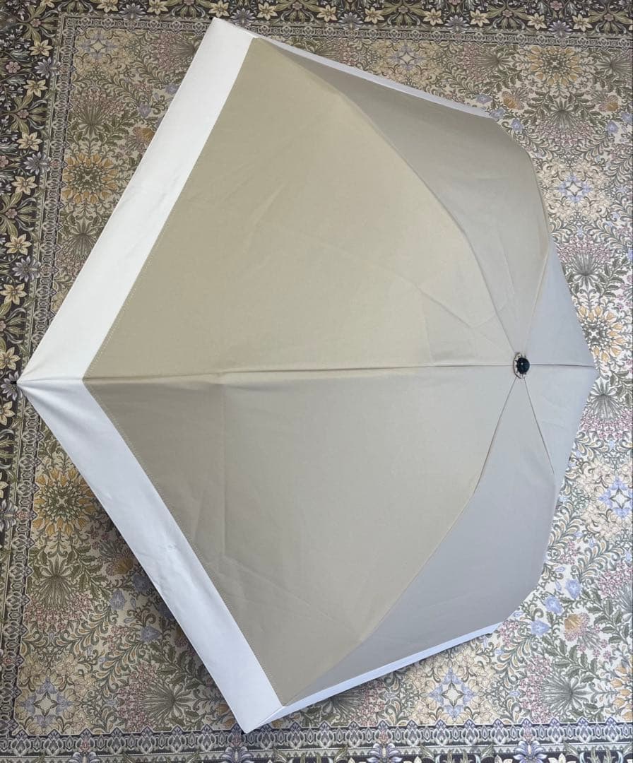 サンバリア100 折りたたみ日傘 ３段折 / コンビ べージュ