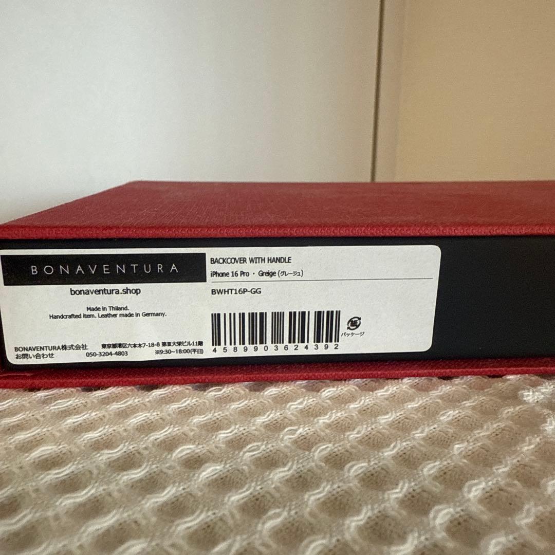 最終価格　ボナペンチュラ　iPhone16 Proケース、ストラップセット