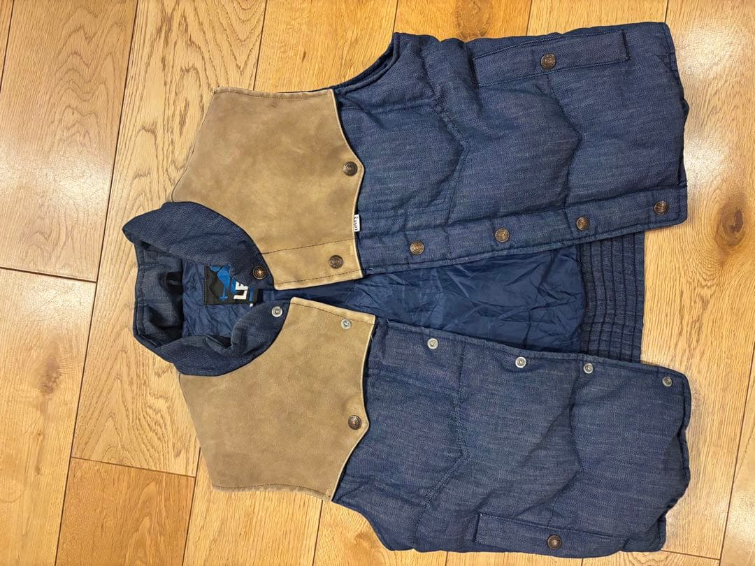 みやんばば様用【極美品/70s】SKI Levi's デニムダウンベスト