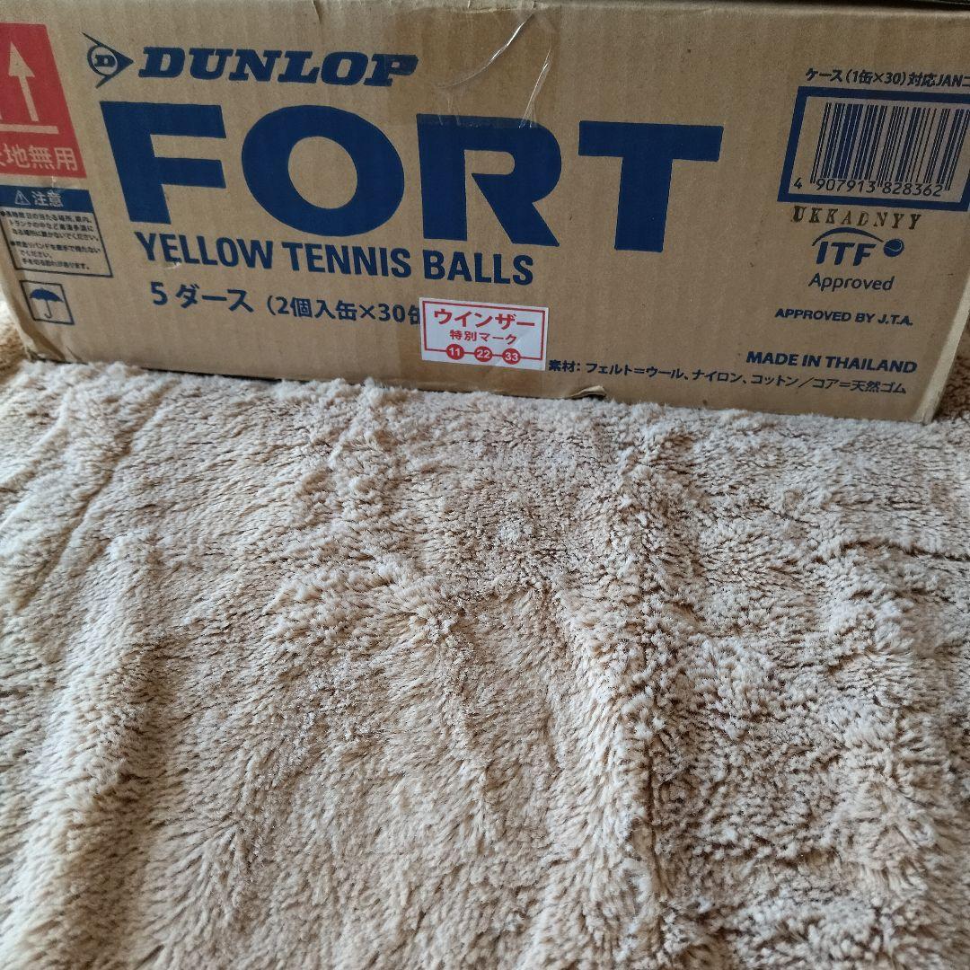 期間限定値下げ 未開封 ダンロップ フォートテニスボール 16缶 36個セット