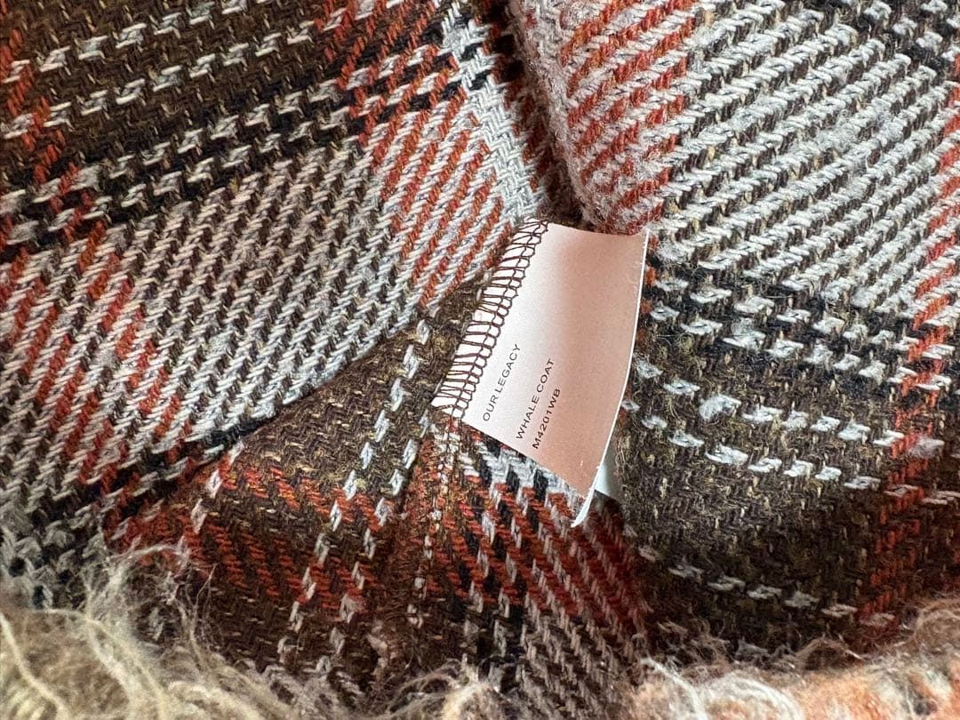 OUR LEGACY Vネックベスト 46 モヘアカーディガン