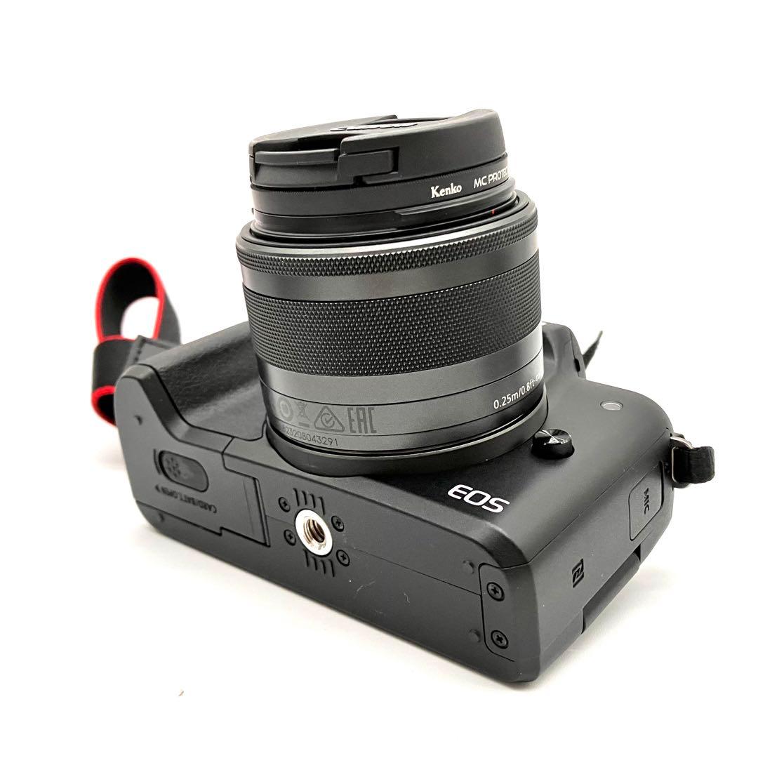 Wi-Fi対応♪ Canon EOS Kiss M ブラック 15-45mm