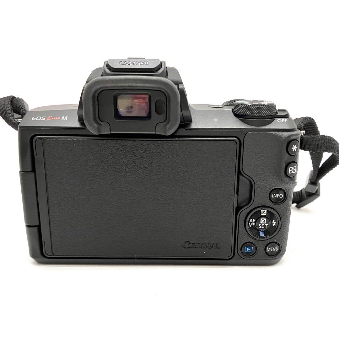 Wi-Fi対応♪ Canon EOS Kiss M ブラック 15-45mm