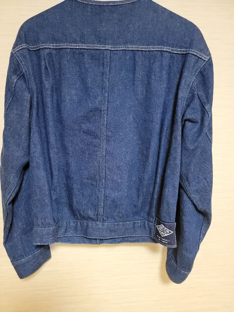 DANTON ダントン デニムカラーレスジャケット サイズ34