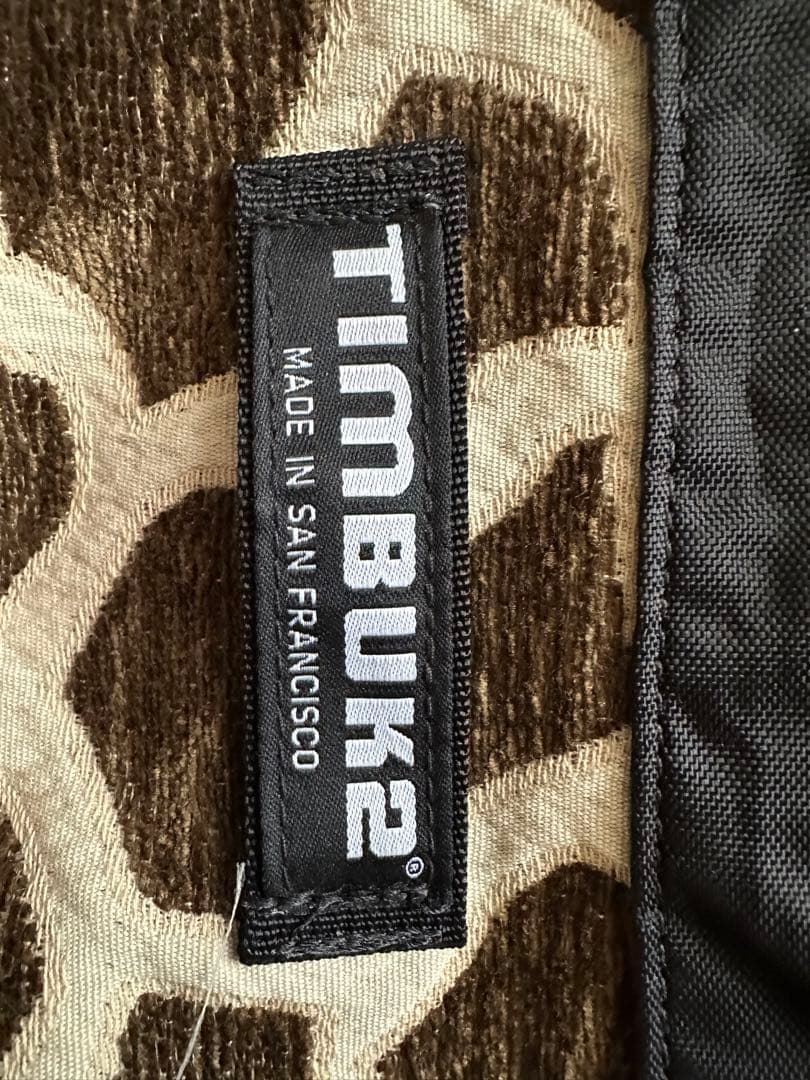 【超希少】TIMBUK2 メッセンジャーバッグ キリン柄