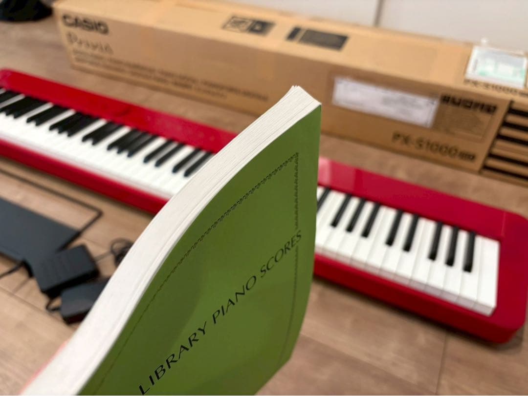 CASIO Privia PX-S1000RD 動作確認済み