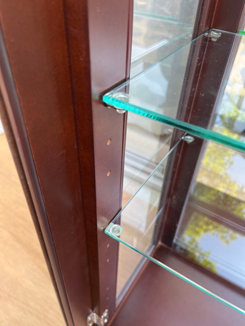 モダン　ショーケース　飾り棚　ガラスケース　キュリオケース　コレクションケース