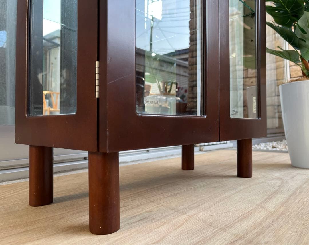 モダン　ショーケース　飾り棚　ガラスケース　キュリオケース　コレクションケース