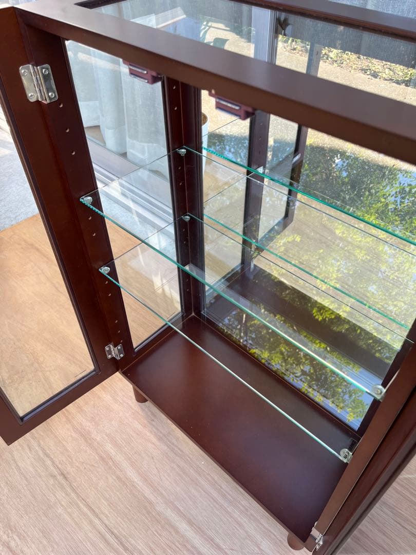 モダン　ショーケース　飾り棚　ガラスケース　キュリオケース　コレクションケース