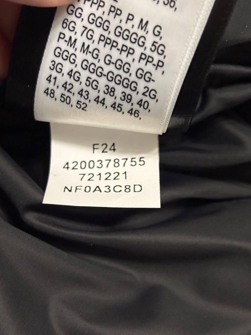 極美品 US企画 1996 ヌプシ 700 ノースフェイス ブラック