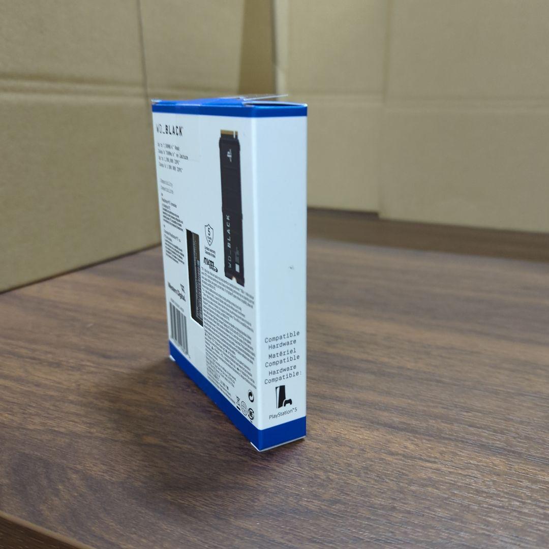 keiウエスタンデジタル SSD 2TB SN850P WD_Black