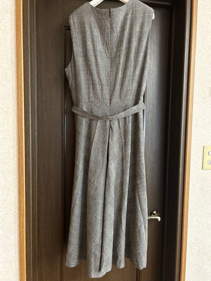 みなとのてんらんかい×LIBERTYロングワンピース　size L