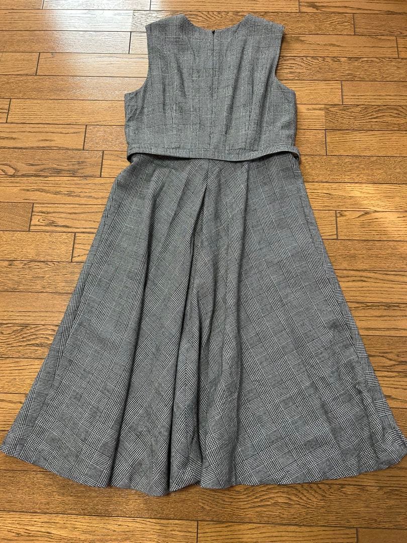 みなとのてんらんかい×LIBERTYロングワンピース　size L