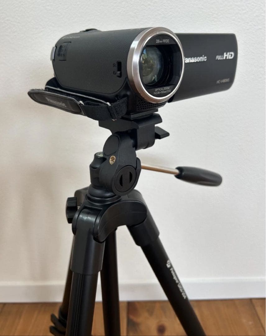 Panasonic HC-V480MS 脚立付き 充電ケーブル欠品