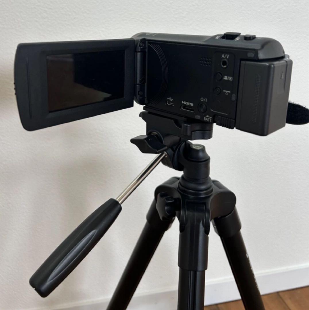 Panasonic HC-V480MS 脚立付き 充電ケーブル欠品