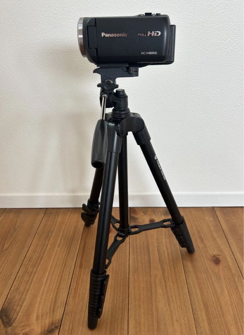 Panasonic HC-V480MS 脚立付き 充電ケーブル欠品