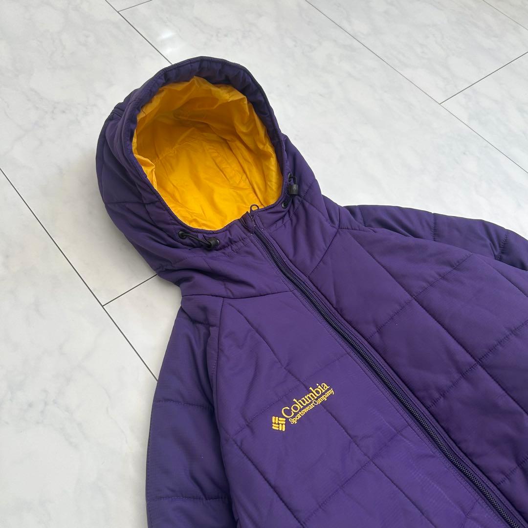 Columbia hooded puffer jacket 00s ドローコード