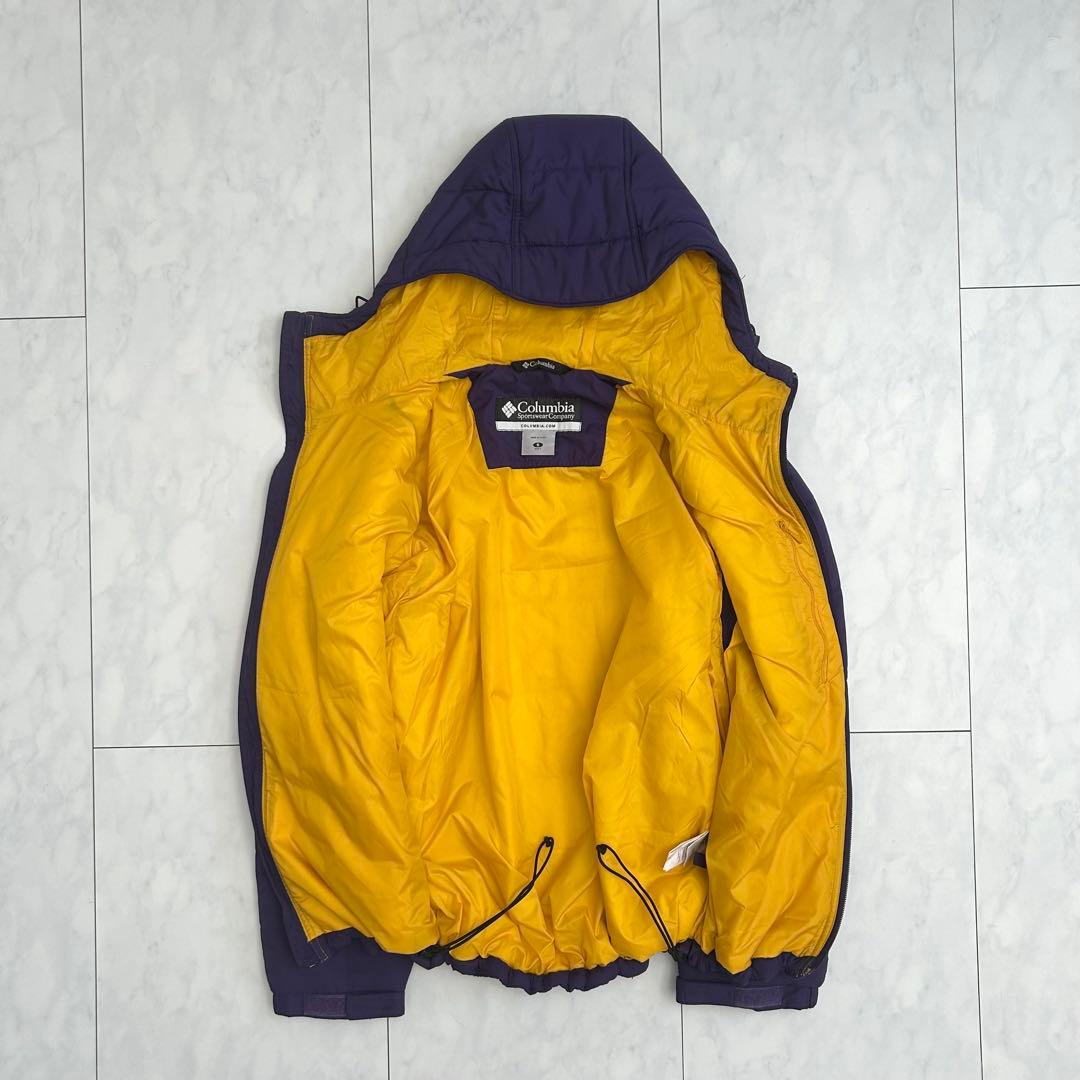 Columbia hooded puffer jacket 00s ドローコード