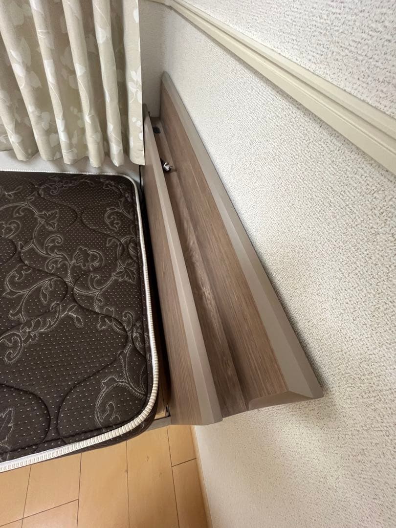 【セット販売】 シモンズ マット レス＋フレーム シングルサイズ 引き出しあり