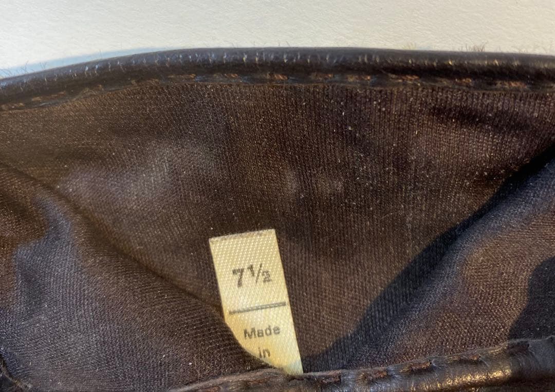 【クリスマス最終SALE!!】PRADAレザーグローブ7.5/レオパード本革毛皮