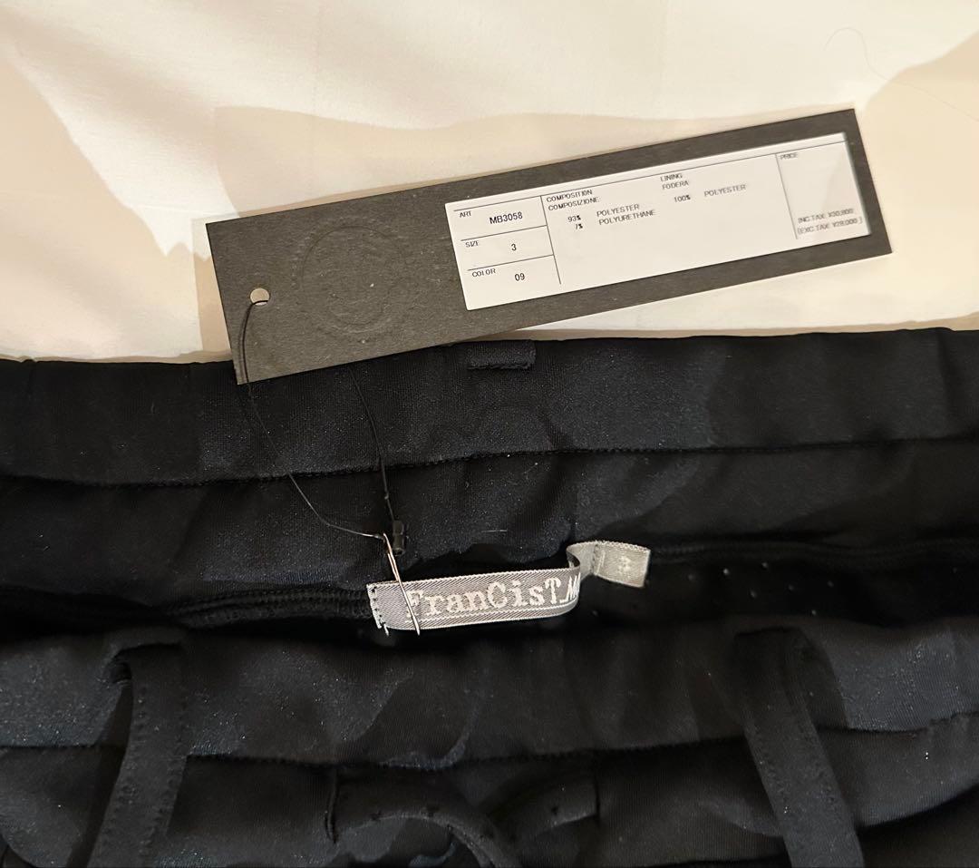 フランシストモークス　サルエルパンツ　サイズ3 ブラック　ミスチル　桜井さん着用