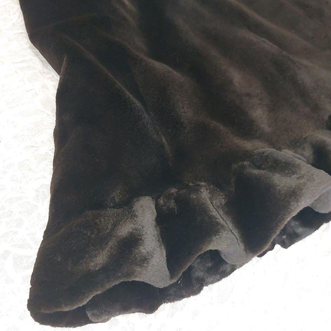 極上の肌触り シェアードミンク イタリアARIANNA フレア ケープコート