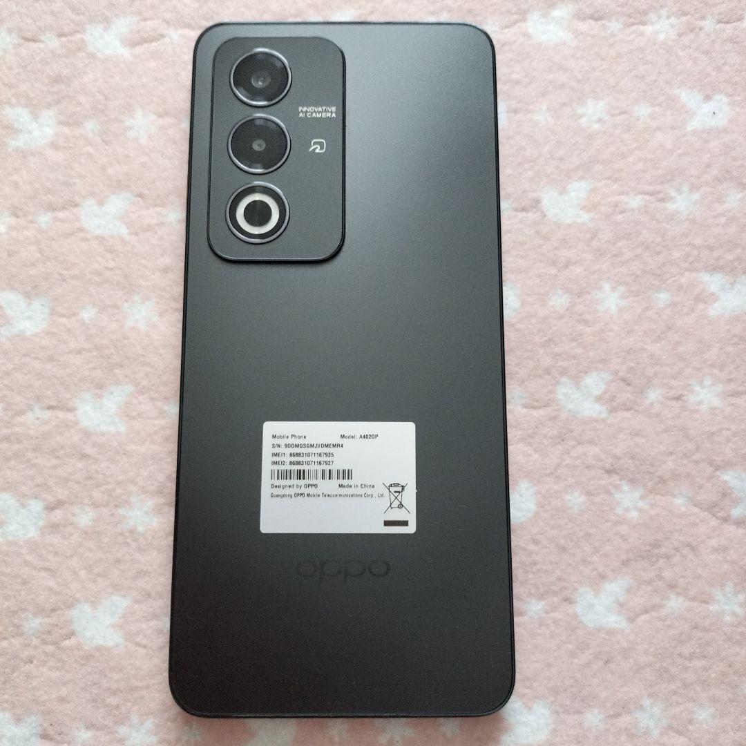 OPPO A3 5G 本体 ケース付き