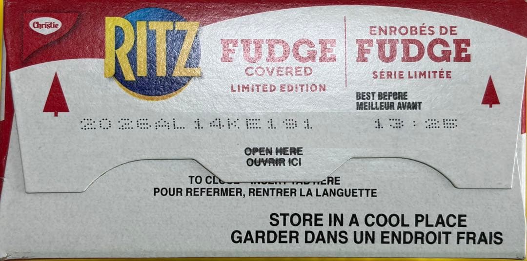 【お一人様限定5箱セット・即日発送】カナダ限定パッケージ　リッツファッジ