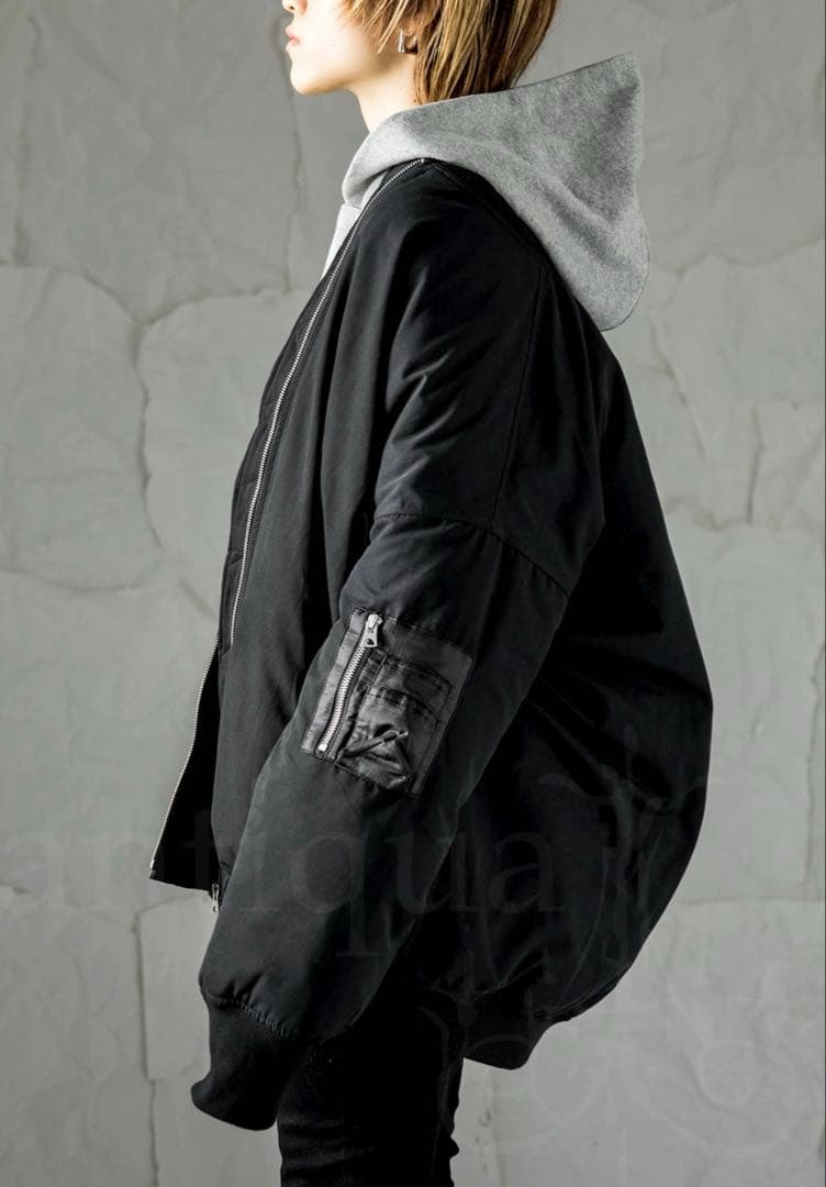 antiqua /tree cafe MA-1 ミリタリージャケット 新タグ