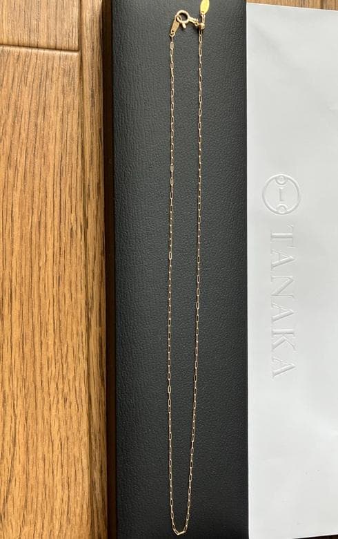 田中貴金属　GINZA TANAKA　ギンザタナカK18YG ネックレス・未使用