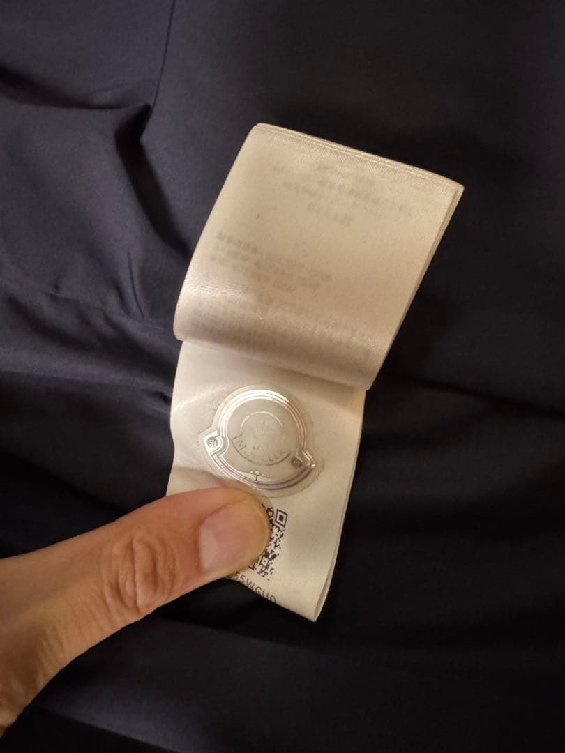 Moncler モンクレール ウインドブレーカー　紺　サイズ1