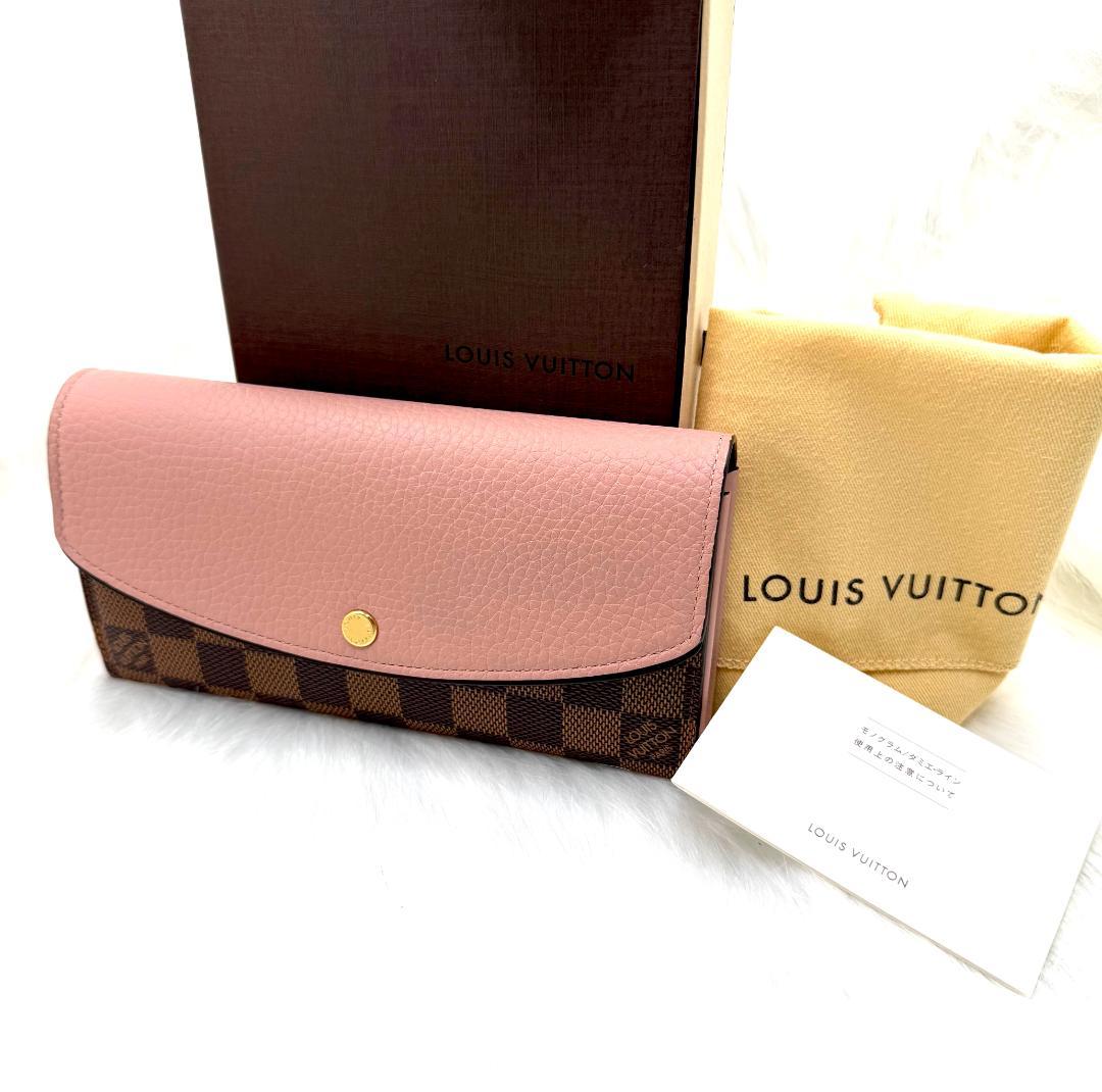 【魔女さま専用】ルイヴィトン ポルトフォイユ ノルマンディ ダミエ ピンク