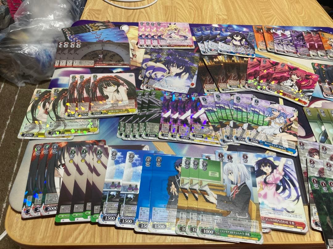 ヴァイスシュヴァルツ デアラ　狂三　電源　デッキ　ws