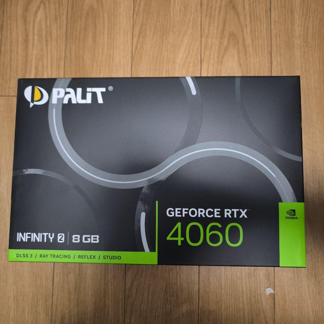 グラフィックボード・グラボ・ビデオカード PALIT GEFORCE RTX 4060 8GB