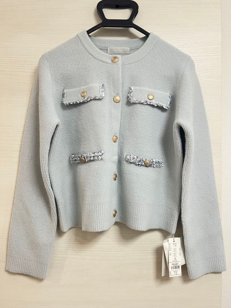 CELFORDセルフォードトリムミニニットワンピースセット ツイードセットアップ