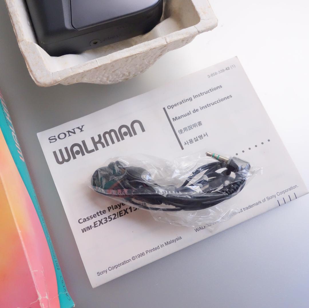 【未使用動作品】WM-EX152 ソニー カセットテーププレーヤー ウォークマン