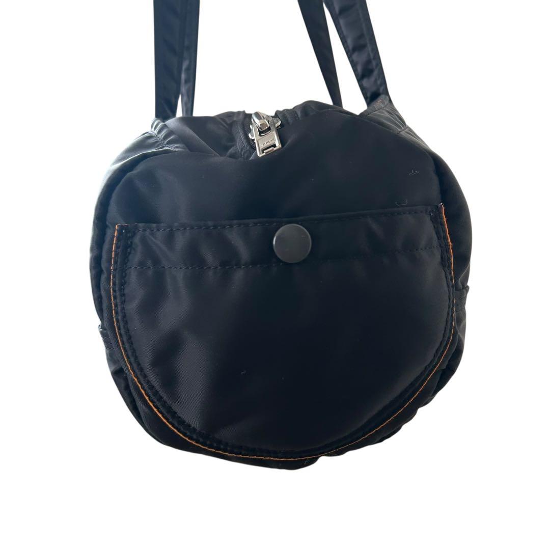 ✨極美品✨ PORTER TANKER ミニボストン ドラムバッグ 黒