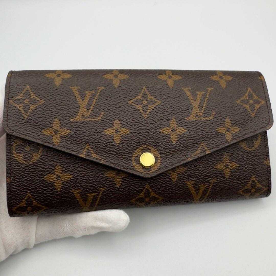 ギフト対応　国内正規品　ICチップ　ヴィトン財布　モノグラム　ポルトフォイユサラ