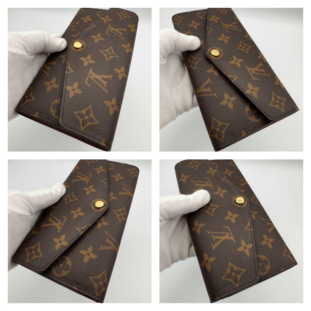 ギフト対応　国内正規品　ICチップ　ヴィトン財布　モノグラム　ポルトフォイユサラ