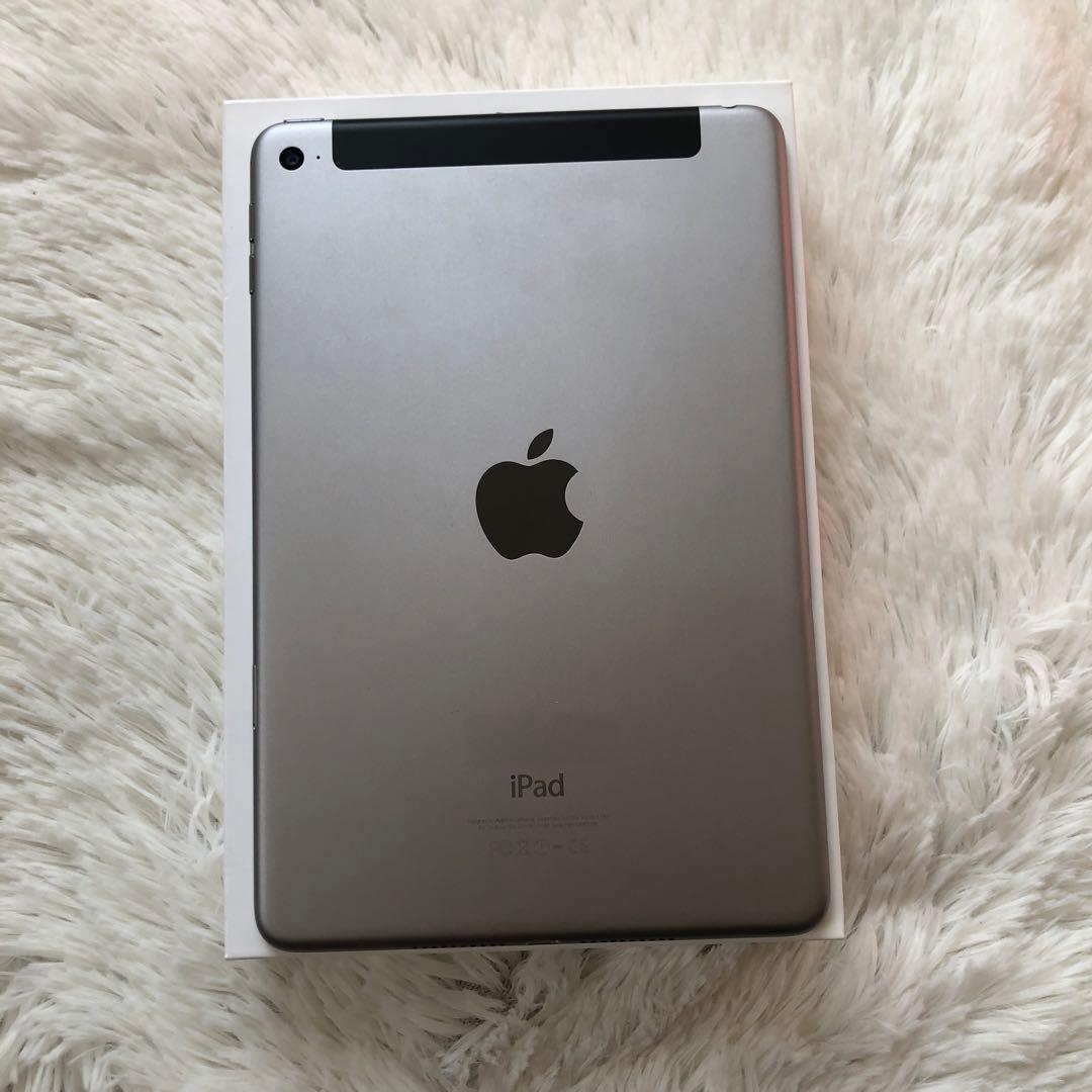 【完動品】iPad mini4 128GB SIMフリー 【すぐ発送】