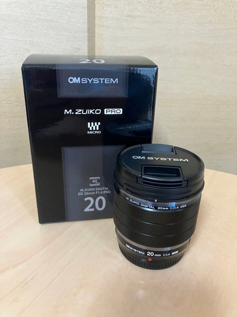 レンズ(単焦点) OM SYSTEM M.ZUIKO DIGITAL ED20mm F1.4PRO