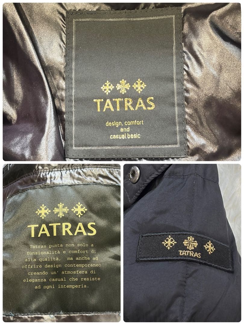 TATRAS AIUS SHORT DOWN ダウンジャケット 黒 1（S相当）