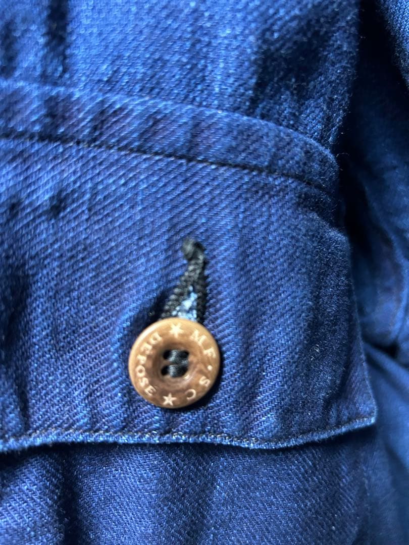 SugarCane✖️ミスターフリーダム　ネイビー カバーオールセットアップ