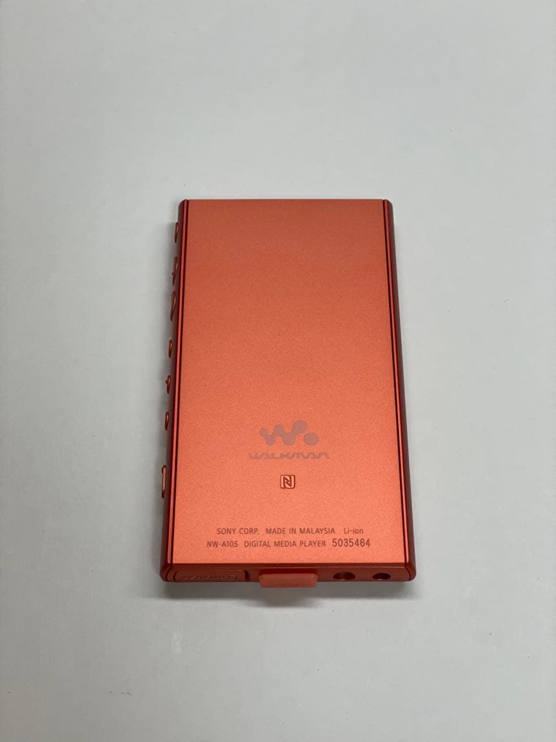 ウォークマンNW-a105 オレンジ