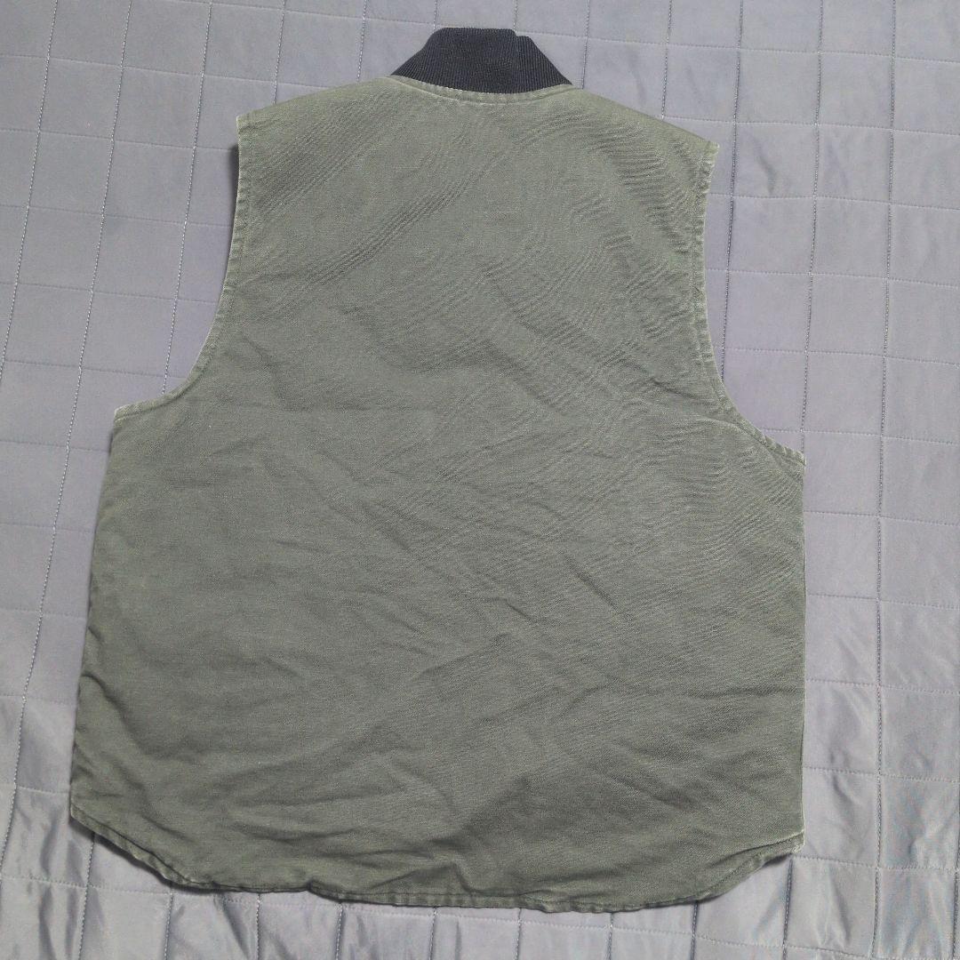 カーハート　ダックベスト　グリーン　Large　USA製