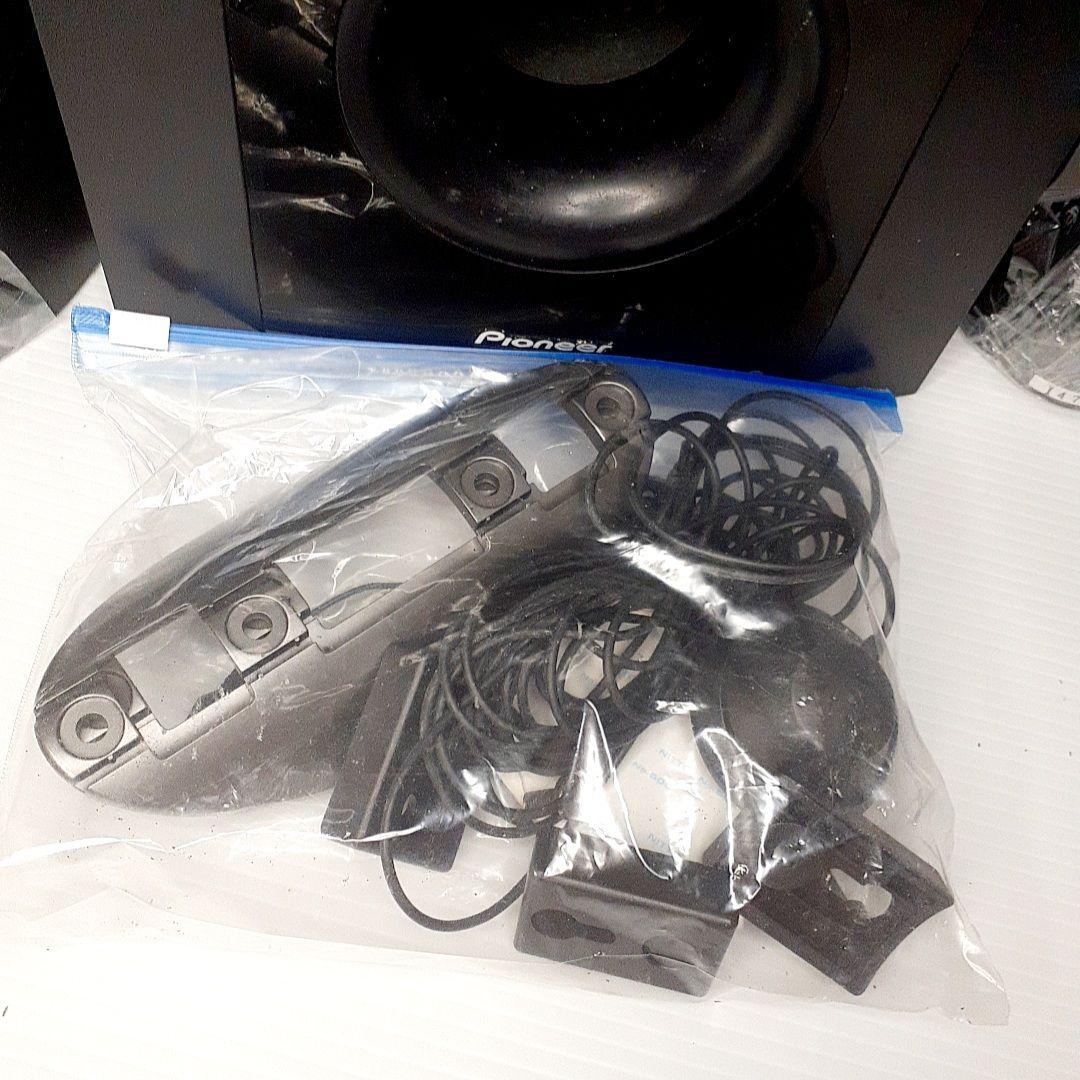 サラウンドアンプ内蔵サブウーファー　Pioneer SX-SWR1 リモコン付属