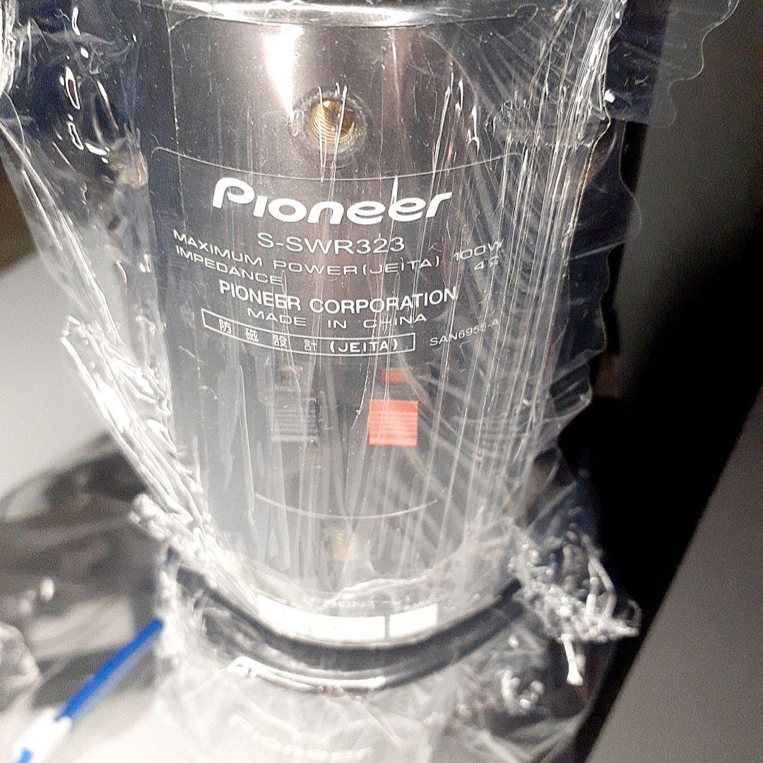 サラウンドアンプ内蔵サブウーファー　Pioneer SX-SWR1 リモコン付属